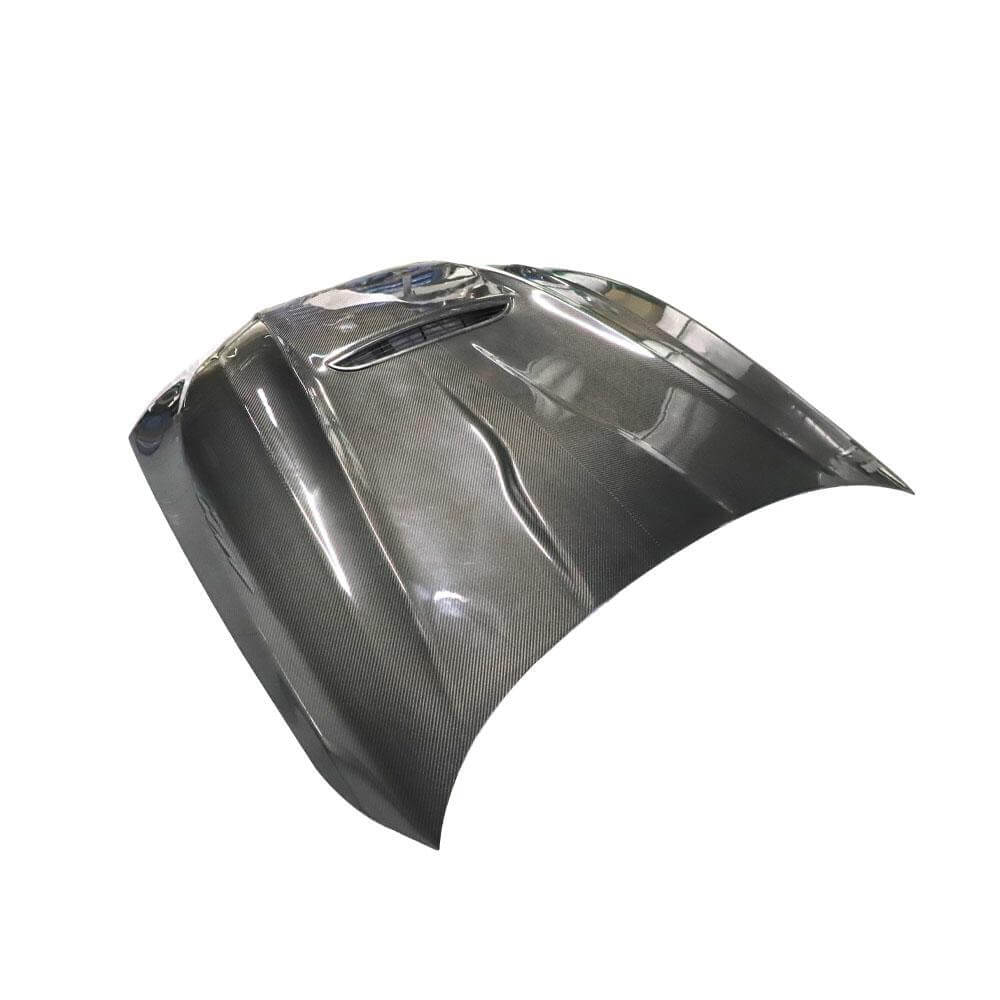 BMW 4 Series G22 G23 M440i M-Sport 2021-2023 Engine Bonnet Hood Cover Dry Carbon Fiber-Ahacarbon