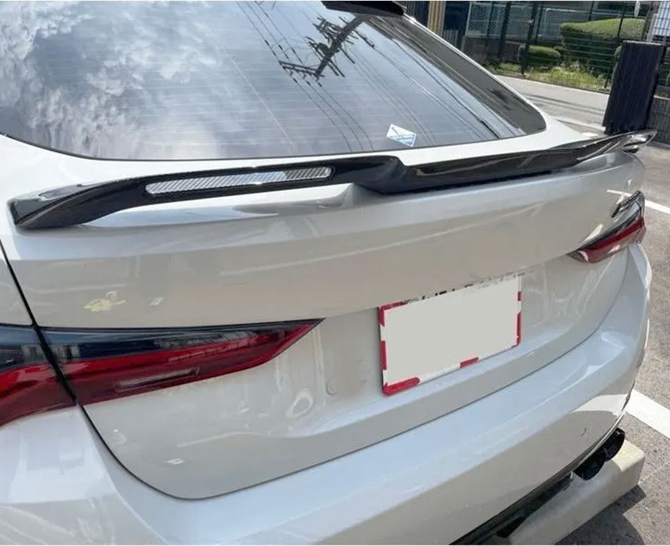 BMW 4 Series G22, G82 M4 Coupe 2021-2025 Rear Trunk Spoiler Carbon Fiber-Ahacarbon