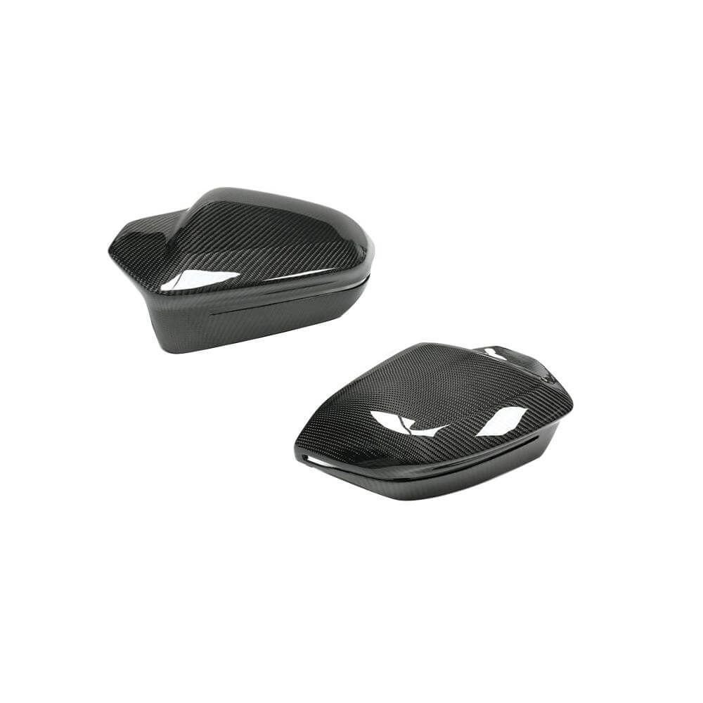 BMW 5 Series I5 G60 G61 G68 7 Series G70 X3 G45 2024 Mirror Covers Pair LHD Carbon Fiber-Ahacarbon