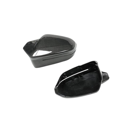 BMW 5 Series I5 G60 G61 G68 7 Series G70 X3 G45 2024 Mirror Covers Pair LHD Carbon Fiber-Ahacarbon