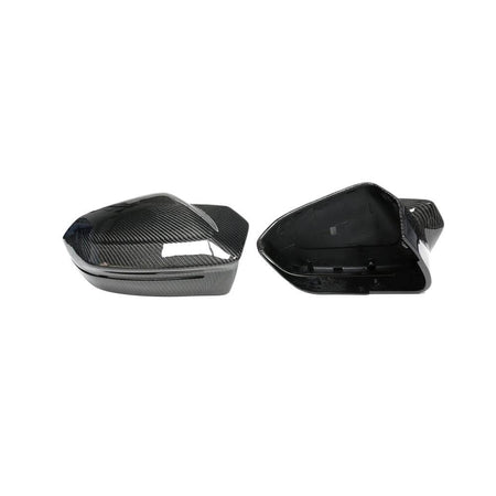 BMW 5 Series I5 G60 G61 G68 7 Series G70 X3 G45 2024 Mirror Covers Pair LHD Carbon Fiber-Ahacarbon