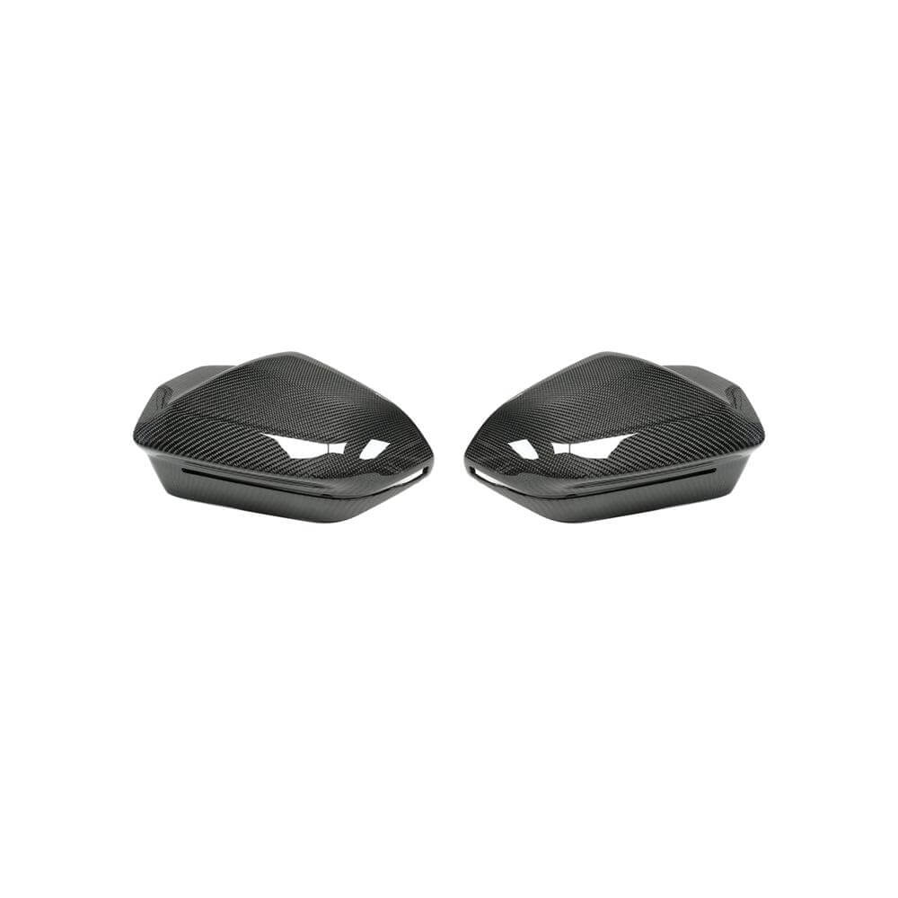 BMW 5 Series I5 G60 G61 G68 7 Series G70 X3 G45 2024 Mirror Covers Pair LHD Carbon Fiber-Ahacarbon