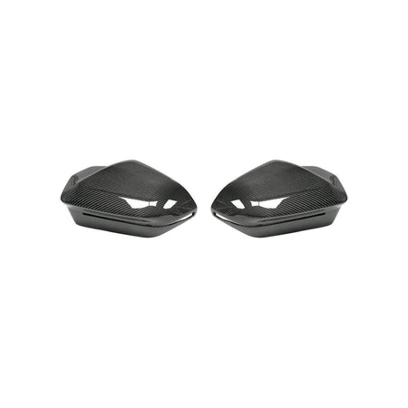 BMW 5 Series I5 G60 G61 G68 7 Series G70 X3 G45 2024 Mirror Covers Pair LHD Carbon Fiber-Ahacarbon