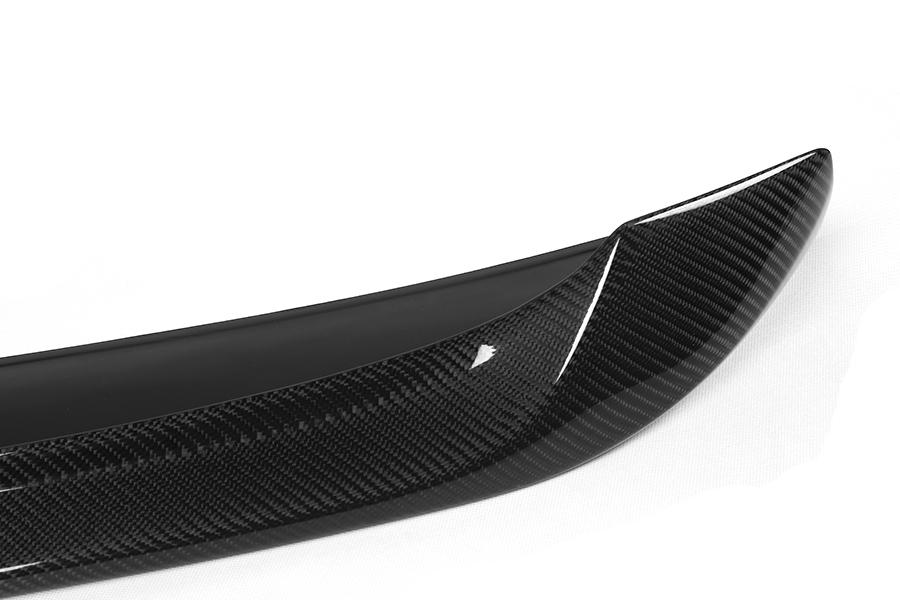 BMW 5 Series F10 M5 2011-2018 Rear Trunk Spoiler Carbon Fiber-Ahacarbon