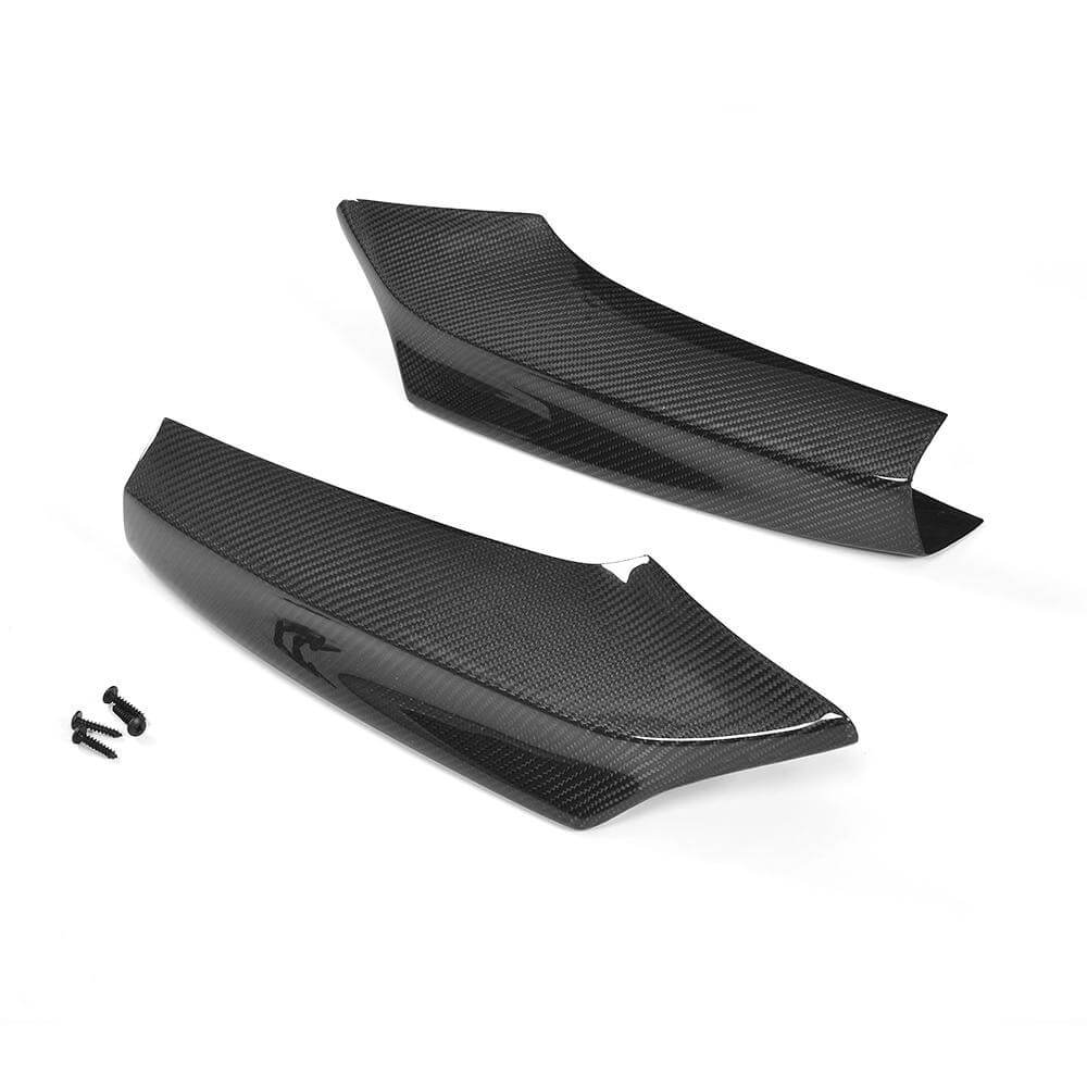 BMW 5 Series F10 F11 M Sport 530i 535i 550i 2011-2016 Front Bumper Splitters Carbon Fiber-Ahacarbon