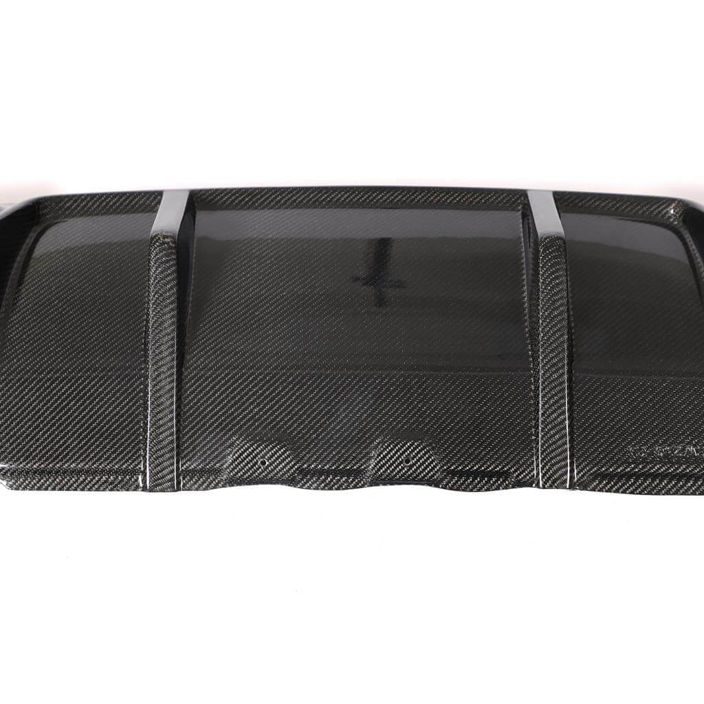 BMW 5 Series F10 M5 2011-2016 Rear Bumper Diffuser Carbon Fiber-Ahacarbon