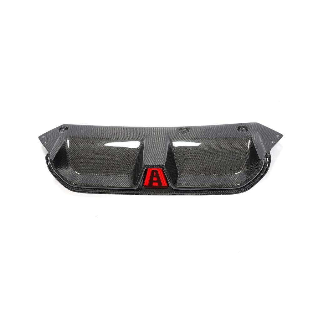 BMW 5 Series F90 M5 Rear Bumper Diffuser Carbon Fiber-Ahacarbon