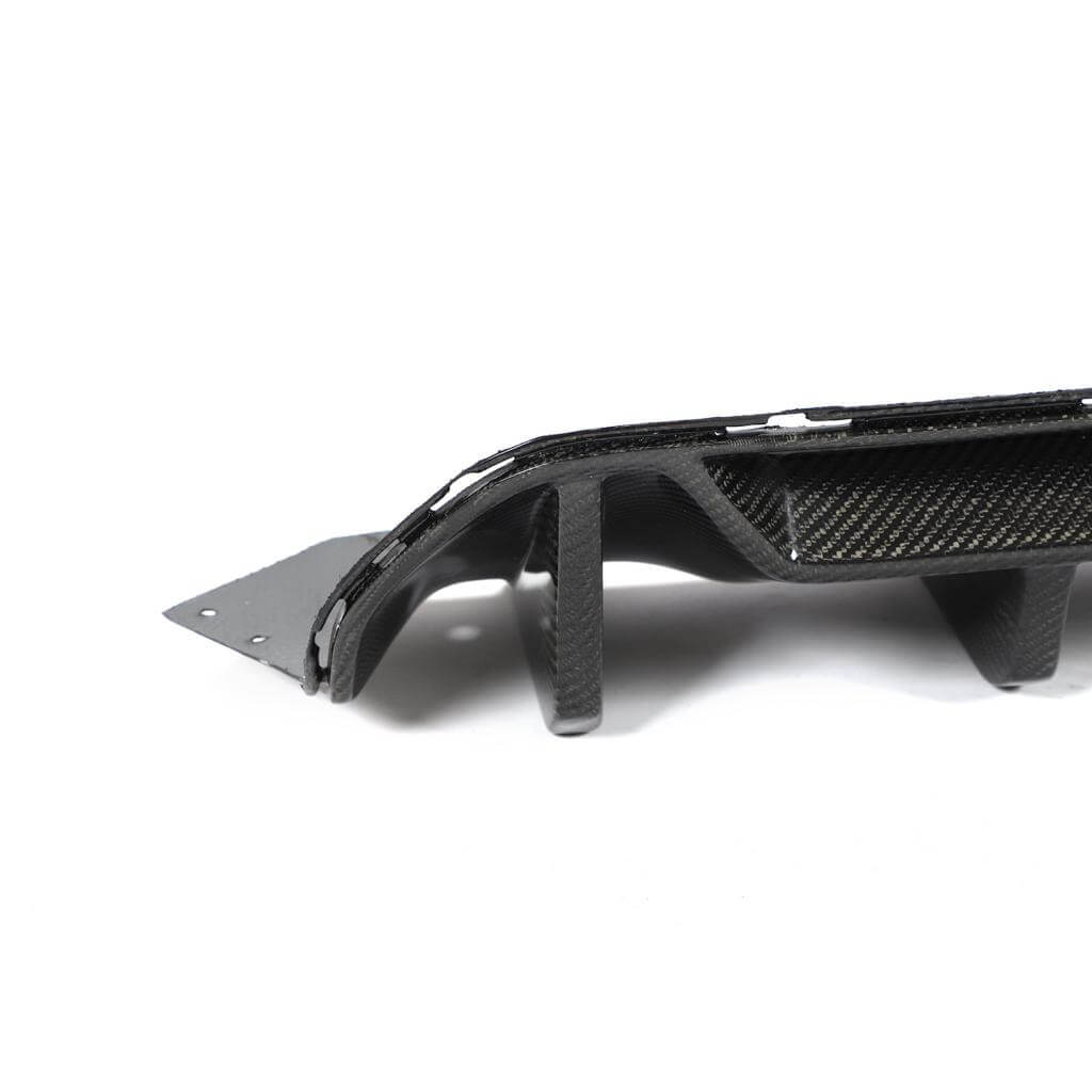 BMW 5 Series F90 M5 Pre-LCI 2018-2020 Rear Bumper Diffuser Lip Carbon Fiber-Ahacarbon