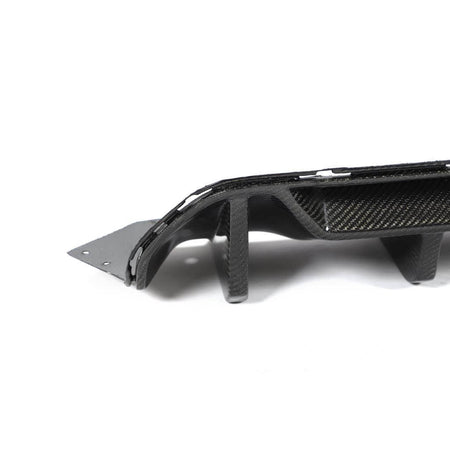 BMW 5 Series F90 M5 Pre-LCI 2018-2020 Rear Bumper Diffuser Lip Carbon Fiber-Ahacarbon