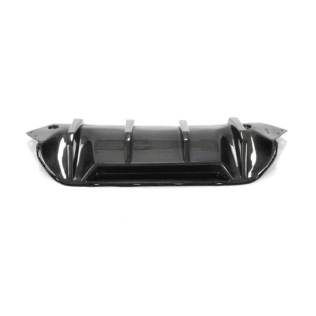 BMW 5 Series F90 M5 Pre-LCI 2018-2020 Rear Bumper Diffuser Lip Carbon Fiber-Ahacarbon