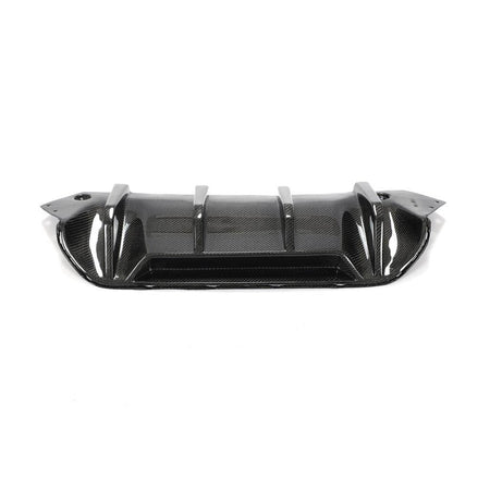 BMW 5 Series F90 M5 Pre-LCI 2018-2020 Rear Bumper Diffuser Lip Carbon Fiber-Ahacarbon