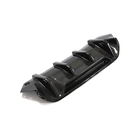 BMW 5 Series F90 M5 Pre-LCI 2018-2020 Rear Bumper Diffuser Lip Carbon Fiber-Ahacarbon