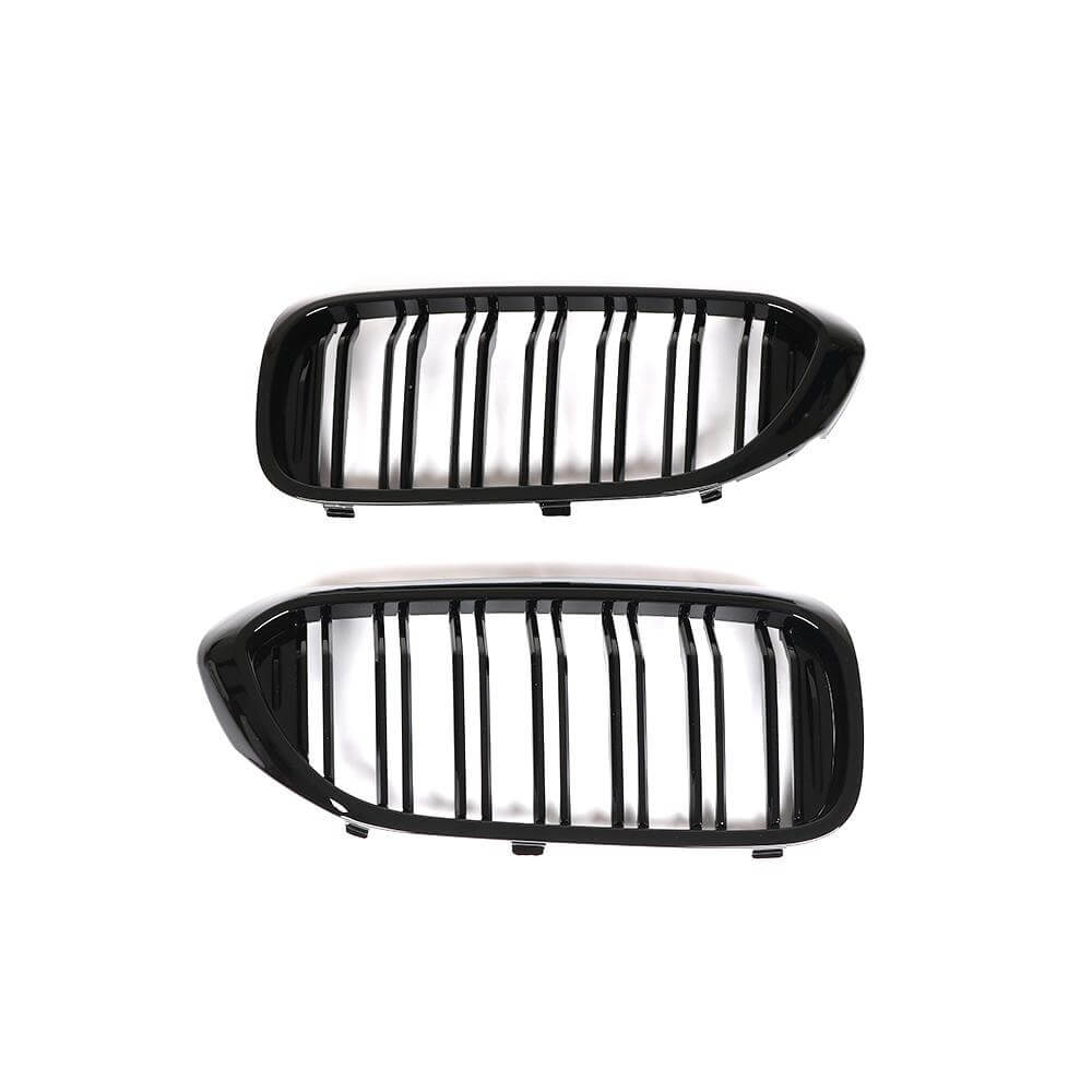 BMW 5 Series G30 G38 520i 540i F90 M5 2017-2020 Front Grille Glossy Black ABS-Ahacarbon