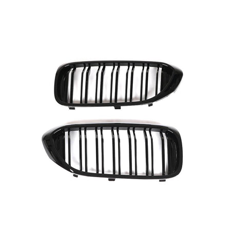 BMW 5 Series G30 G38 520i 540i F90 M5 2017-2020 Front Grille Glossy Black ABS-Ahacarbon