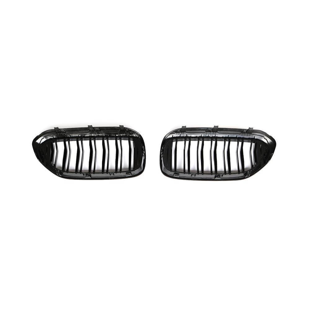 BMW 5 Series G30 G38 520i 540i F90 M5 2017-2020 Front Grille Glossy Black ABS-Ahacarbon
