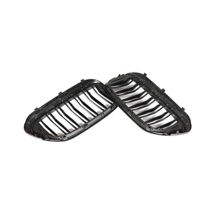 BMW 5 Series G30 G38 520i 540i F90 M5 2017-2020 Front Grille Glossy Black ABS-Ahacarbon