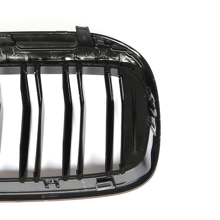 BMW 5 Series G30 G38 520i 540i F90 M5 2017-2020 Front Grille Glossy Black ABS-Ahacarbon
