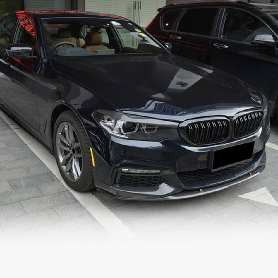 BMW 5 Series G30 G38 520i 540i F90 M5 2017-2020 Front Grille Glossy Black ABS-Ahacarbon