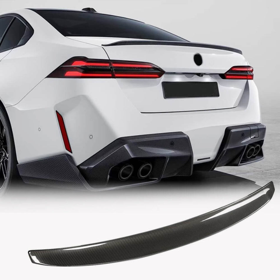 BMW 5 Series G90 G99 M5 2024-2025 Dry Carbon FiberRear Trunk Spoiler-Ahacarbon