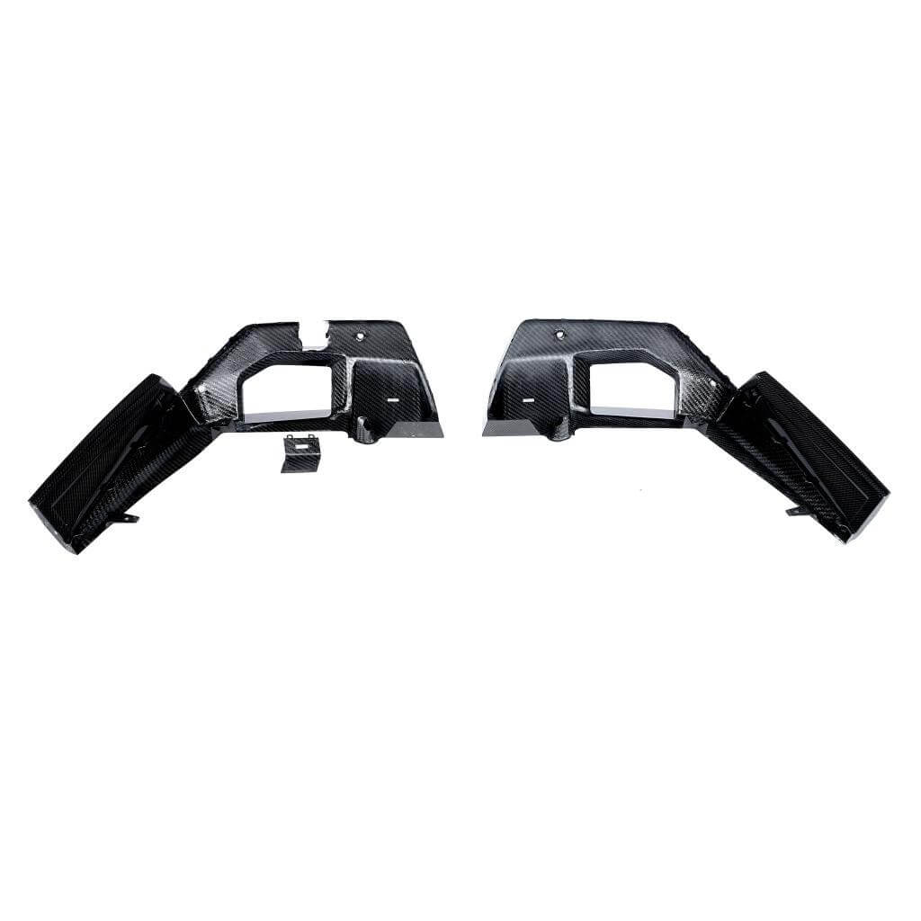 BMW 5 Series G90 G99 M5 2024UP Dry Carbon Fiber Rear Bumper Diffuser Lip Spoiler-Ahacarbon