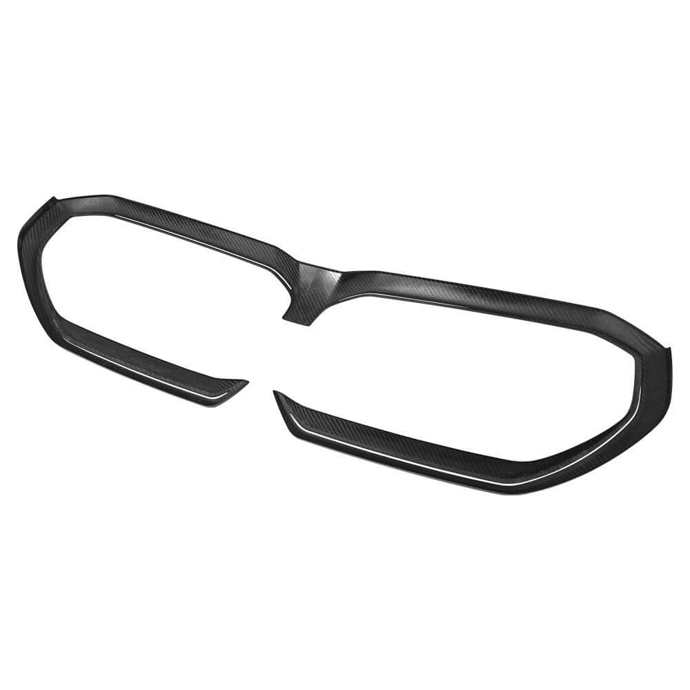BMW 5 Series I5 G60 G68 2024UP Front Grille Dry Carbon Fiber-Ahacarbon