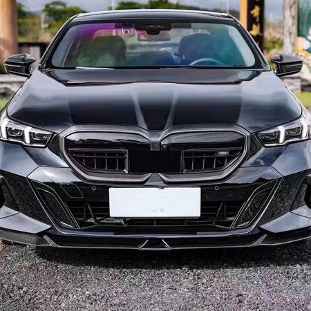 BMW 5 Series I5 G60 G68 2024UP Front Grille Dry Carbon Fiber-Ahacarbon