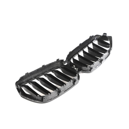 BMW 6 Series GT G32 LCI 2021-2023 Front Grille Dry Carbon Fiber-Ahacarbon