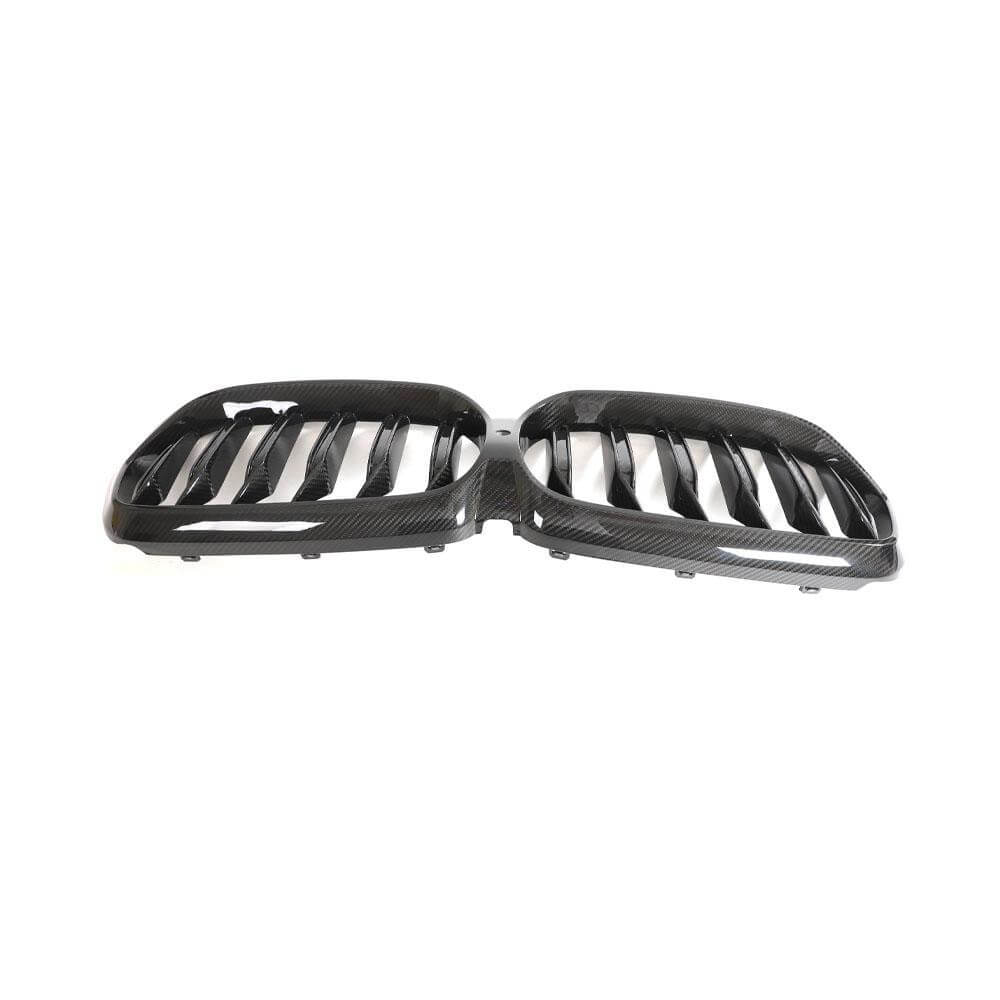 BMW 6 Series GT G32 LCI 2021-2023 Front Grille Dry Carbon Fiber-Ahacarbon