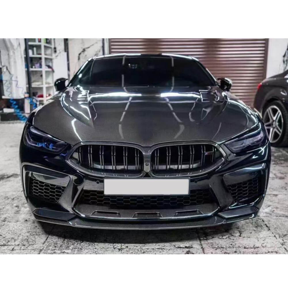 BMW 8 Series F93 M8 2019-2024 Carbon Fiber Engine Bonnet Hood Cover-Ahacarbon