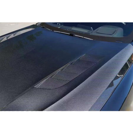 BMW 8 Series F93 M8 2019-2024 Carbon Fiber Engine Bonnet Hood Cover-Ahacarbon
