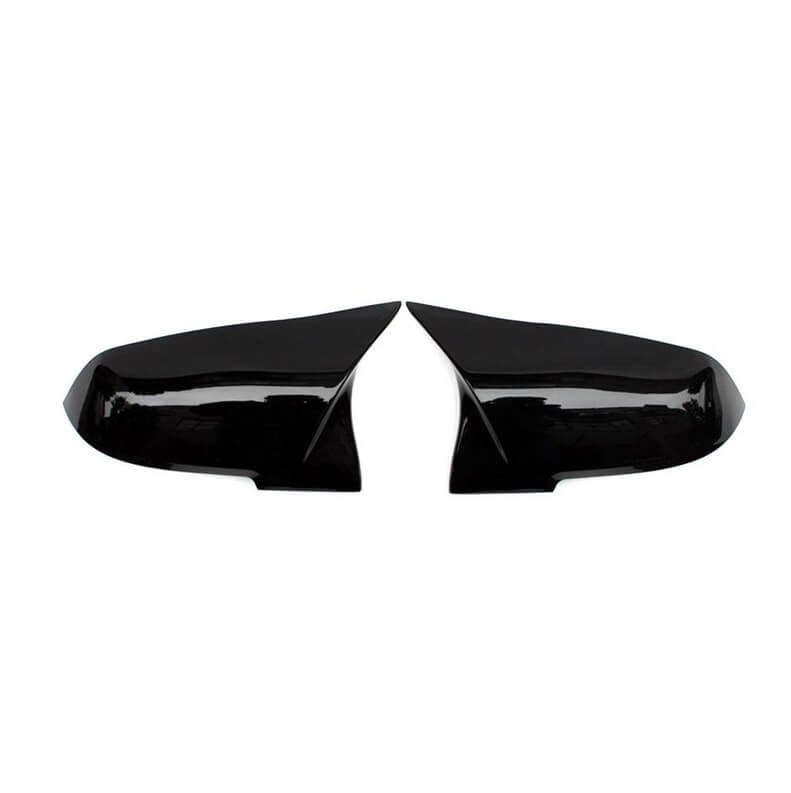 For BMW F20 F21 F22 F30 F31 F34 F32 F33 X1 E84 Mirror Covers Replacement Glossy Black ABS-Ahacarbon