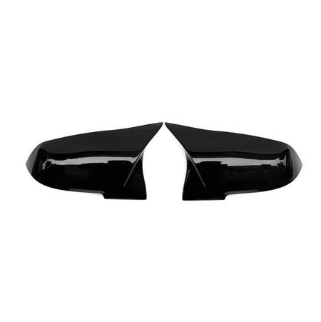 For BMW F20 F21 F22 F30 F31 F34 F32 F33 X1 E84 Mirror Covers Replacement Glossy Black ABS-Ahacarbon