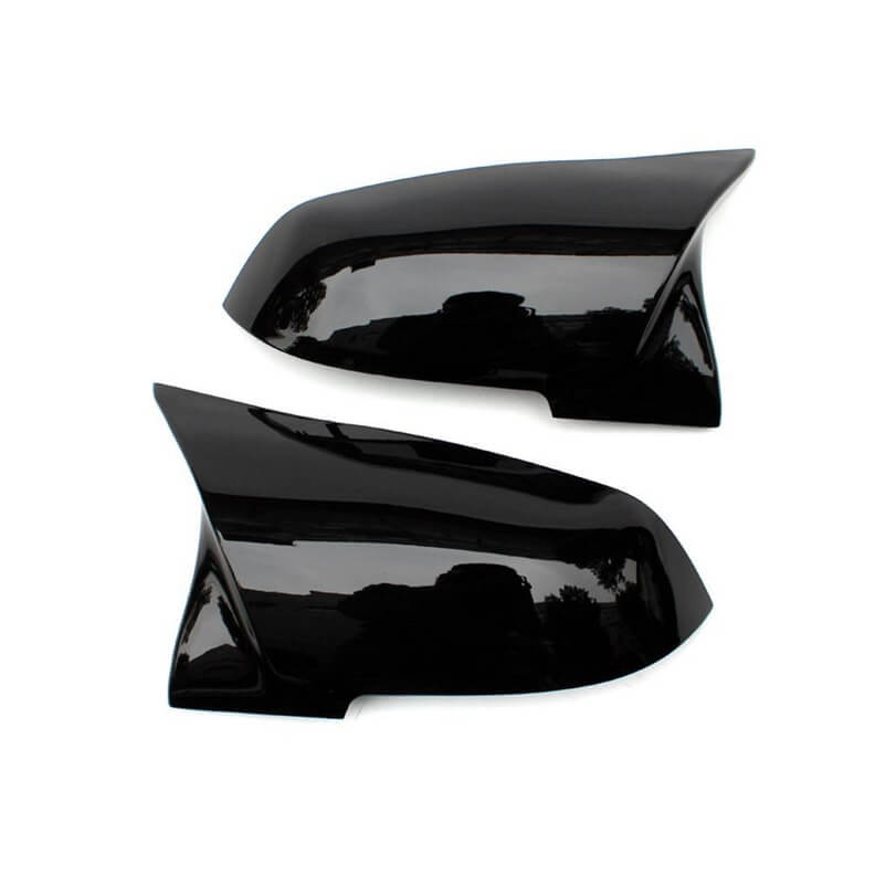 For BMW F20 F21 F22 F30 F31 F34 F32 F33 X1 E84 Mirror Covers Replacement Glossy Black ABS-Ahacarbon