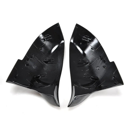 BMW F20 F22 F30 F34 F32 F33 F36 X1 E84 F87 M2 Mirror Covers Replacement Style Carbon Fiber-Ahacarbon