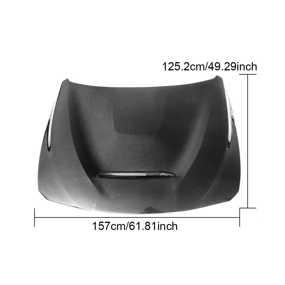 BMW F30 F31 F32 F33 F36 F80 F82 M3 M4 Engine Bonnet Hood Cover Carbon Fiber-Ahacarbon