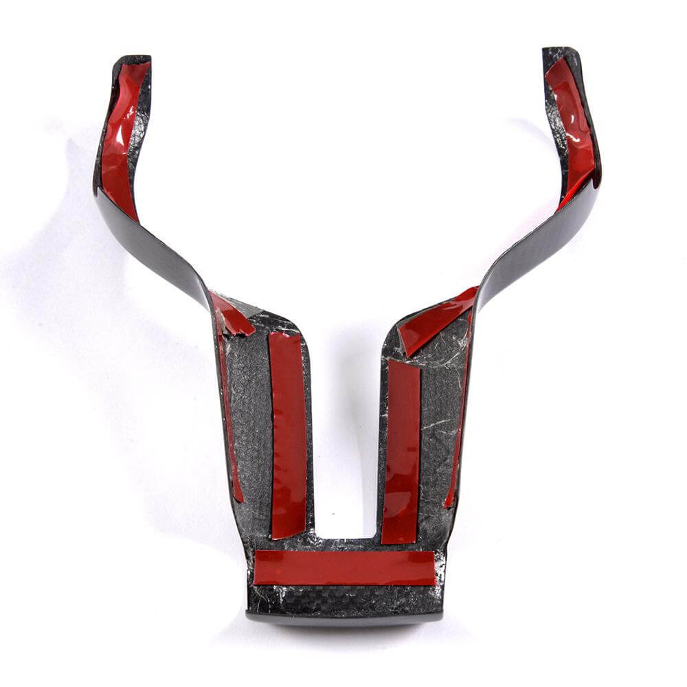 BMW F80 M3&F82/F83 M4&F10 M5&F12 M6 14-17 Steering Wheel Covers Carbon Fiber-Ahacarbon
