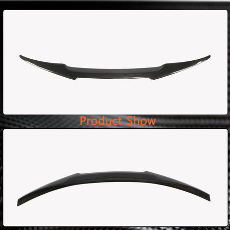 BMW F82 M4 Coupe 2014-2020 Rear Trunk Spoiler Carbon Fiber-Ahacarbon