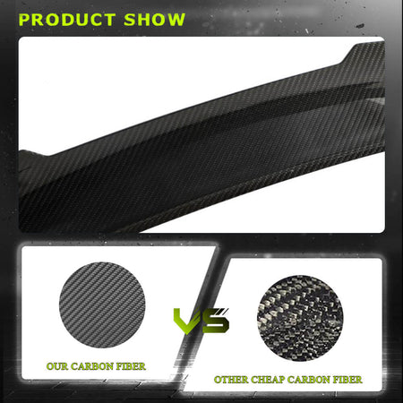 BMW F82 M4 Coupe 2015-2020 Rear Trunk Spoiler Dry Carbon Fiber-Ahacarbon