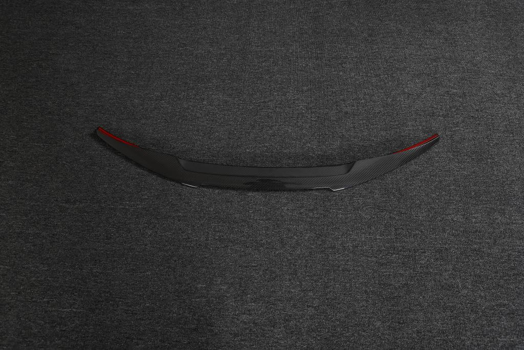 BMW F82 M4 Coupe 2015-2020 Rear Trunk Spoiler Dry Carbon Fiber-Ahacarbon