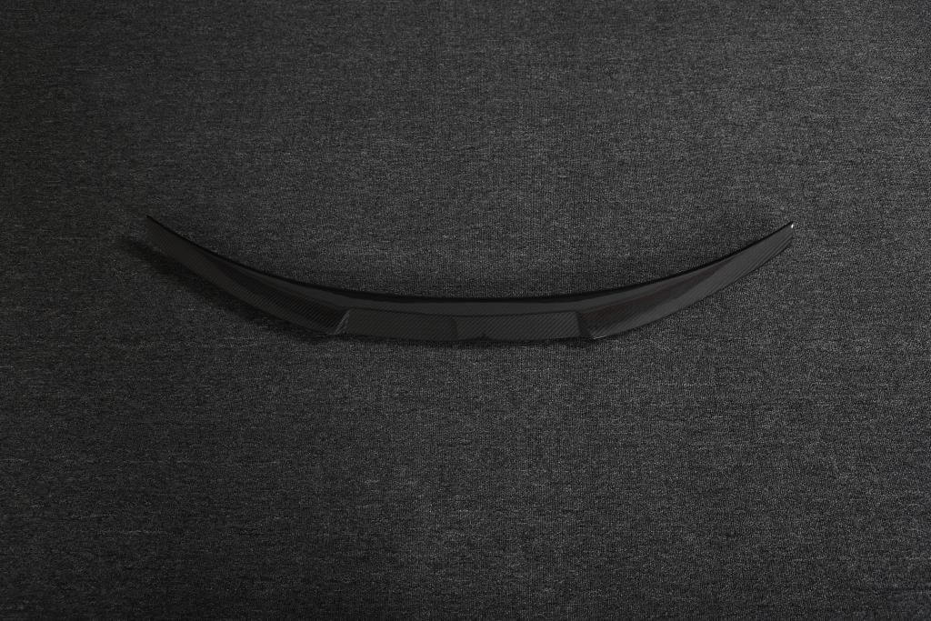 BMW F82 M4 Coupe 2015-2020 Rear Trunk Spoiler Dry Carbon Fiber-Ahacarbon