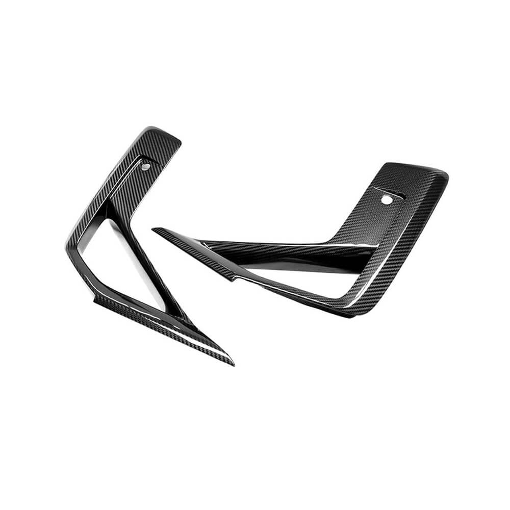BMW F9X X3M / X4M 2022-2025 Dry Carbon Fiber Front Bumper Air Vent Set-Ahacarbon