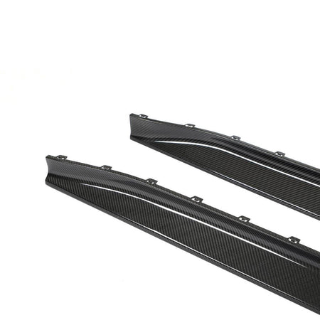 BMW G80 M3 2021-2022 Side Skirts Door Dry Carbon Fiber-Ahacarbon