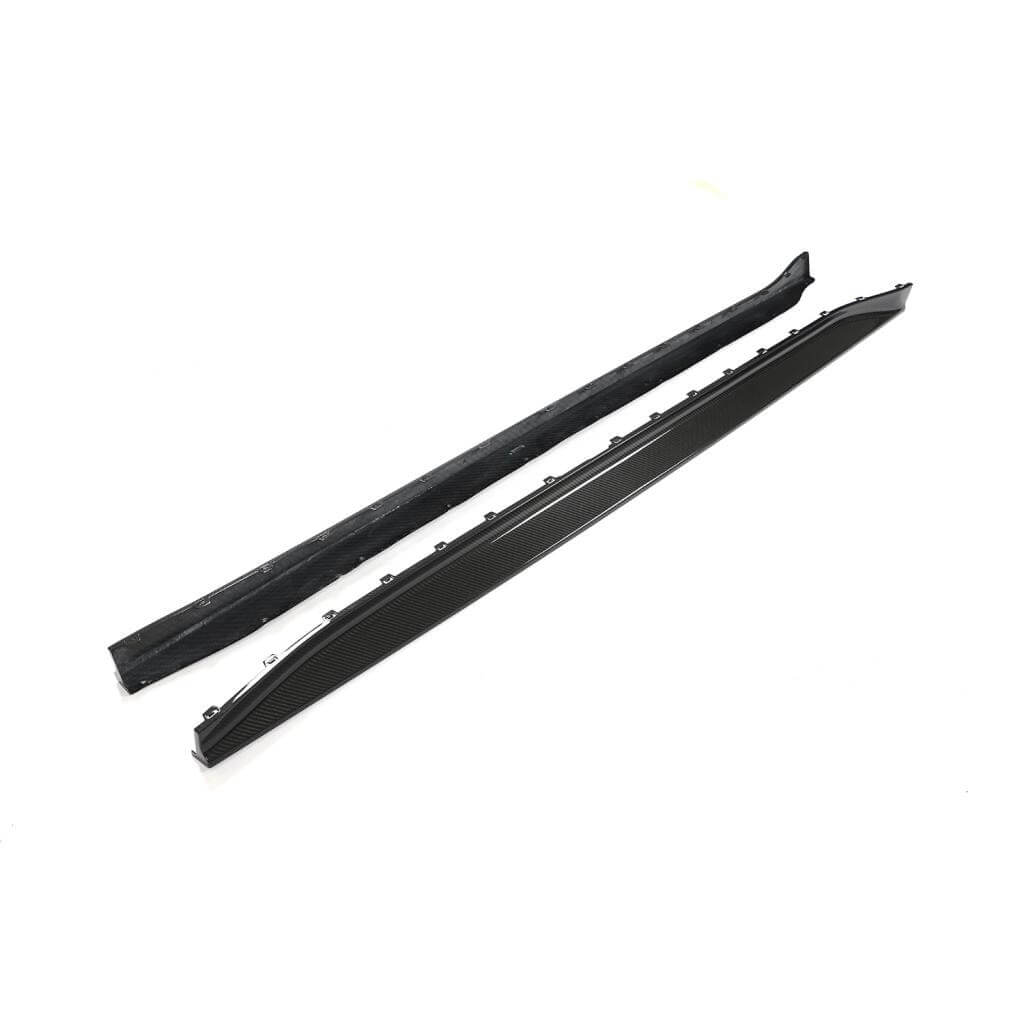 BMW G80 M3 2021-2022 Side Skirts Door Dry Carbon Fiber-Ahacarbon