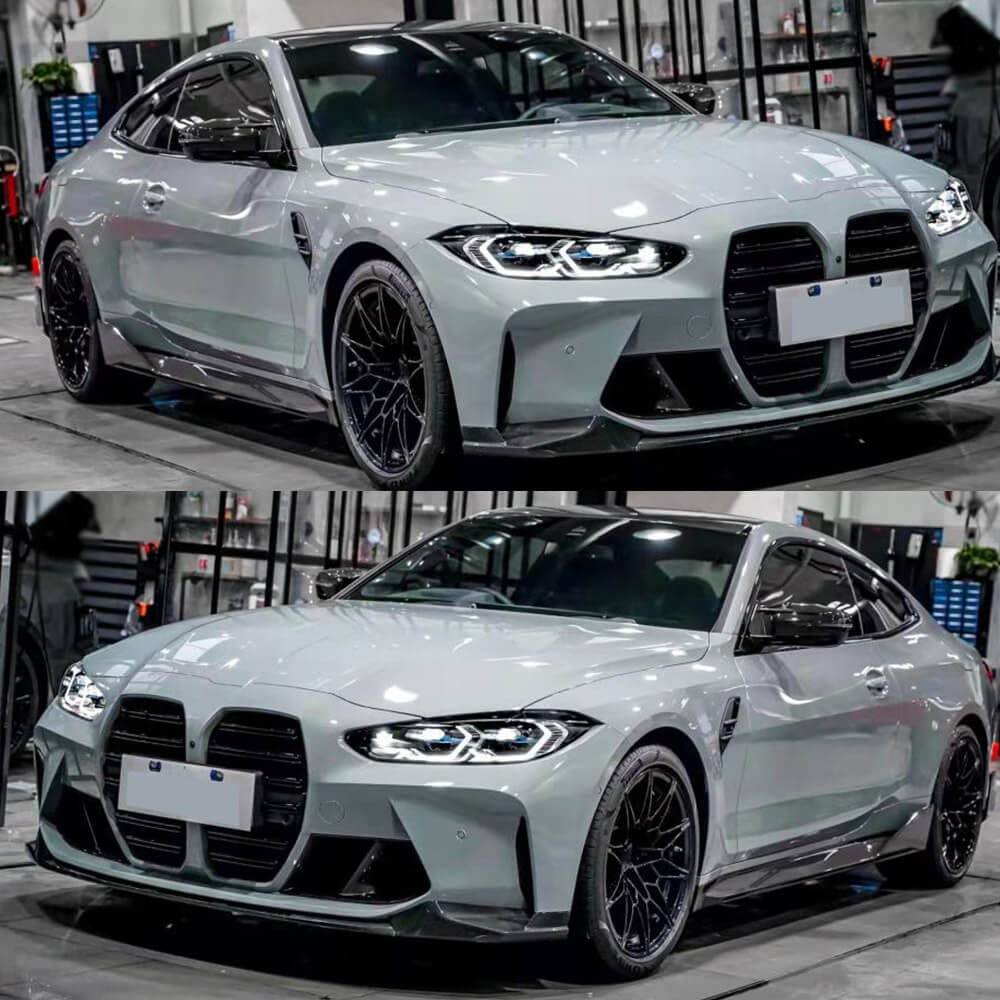 BMW G80 M3 2021-2024 Side Skirts Carbon Fiber-Ahacarbon