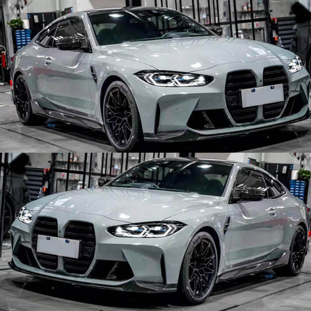 BMW G80 M3 2021-2024 Side Skirts Carbon Fiber-Ahacarbon