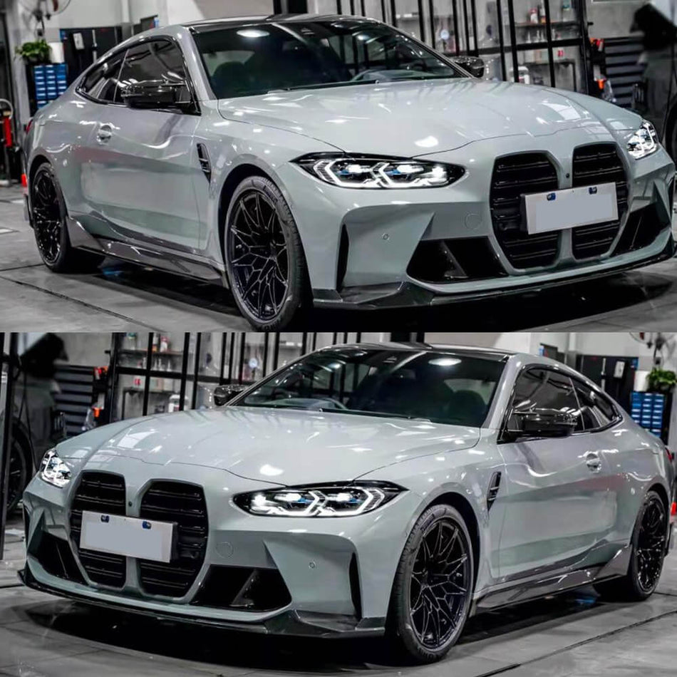 BMW G80 M3 2021-2024 Side Skirts Carbon Fiber-Ahacarbon