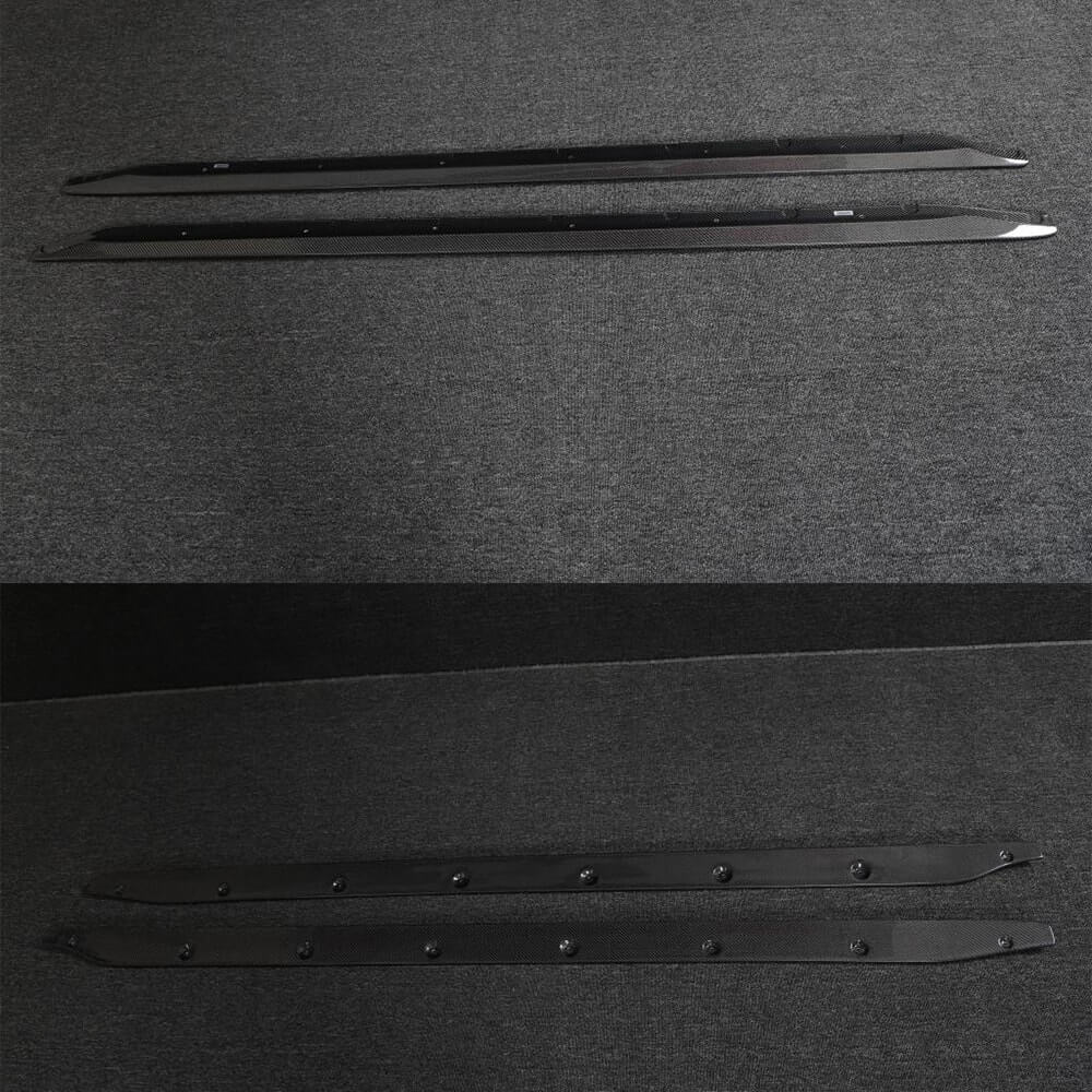 BMW G80 M3 2021UP Carbon Fiber Side Skirts-Ahacarbon