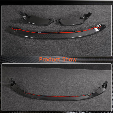 BMW G80 M3 G82 G83 M4 2021-2023 Front Bumper Lip Dry Carbon Fiber-Ahacarbon