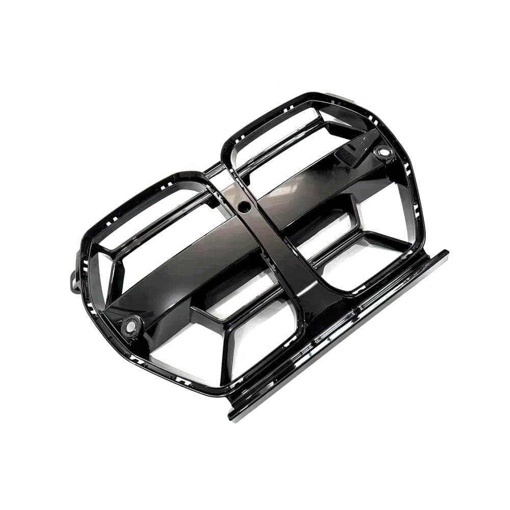 BMW G80 M3 G82 G83 M4 2021+ Front Grille Glossy Black ABS-Ahacarbon