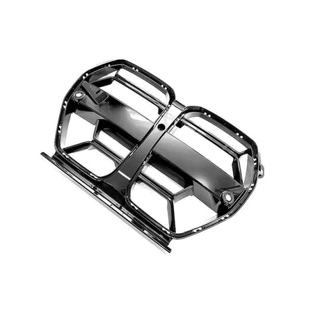BMW G80 M3 G82 G83 M4 2021+ Front Grille Glossy Black ABS-Ahacarbon